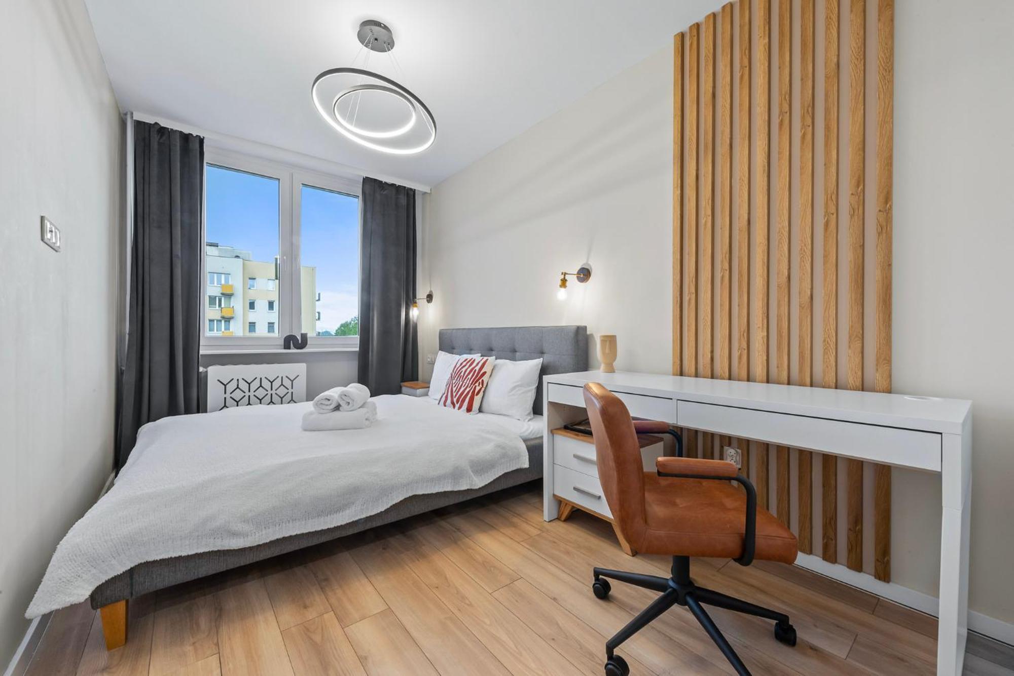 Rentplanet - Apartament Miedzynarodowa Varšava Exteriér fotografie