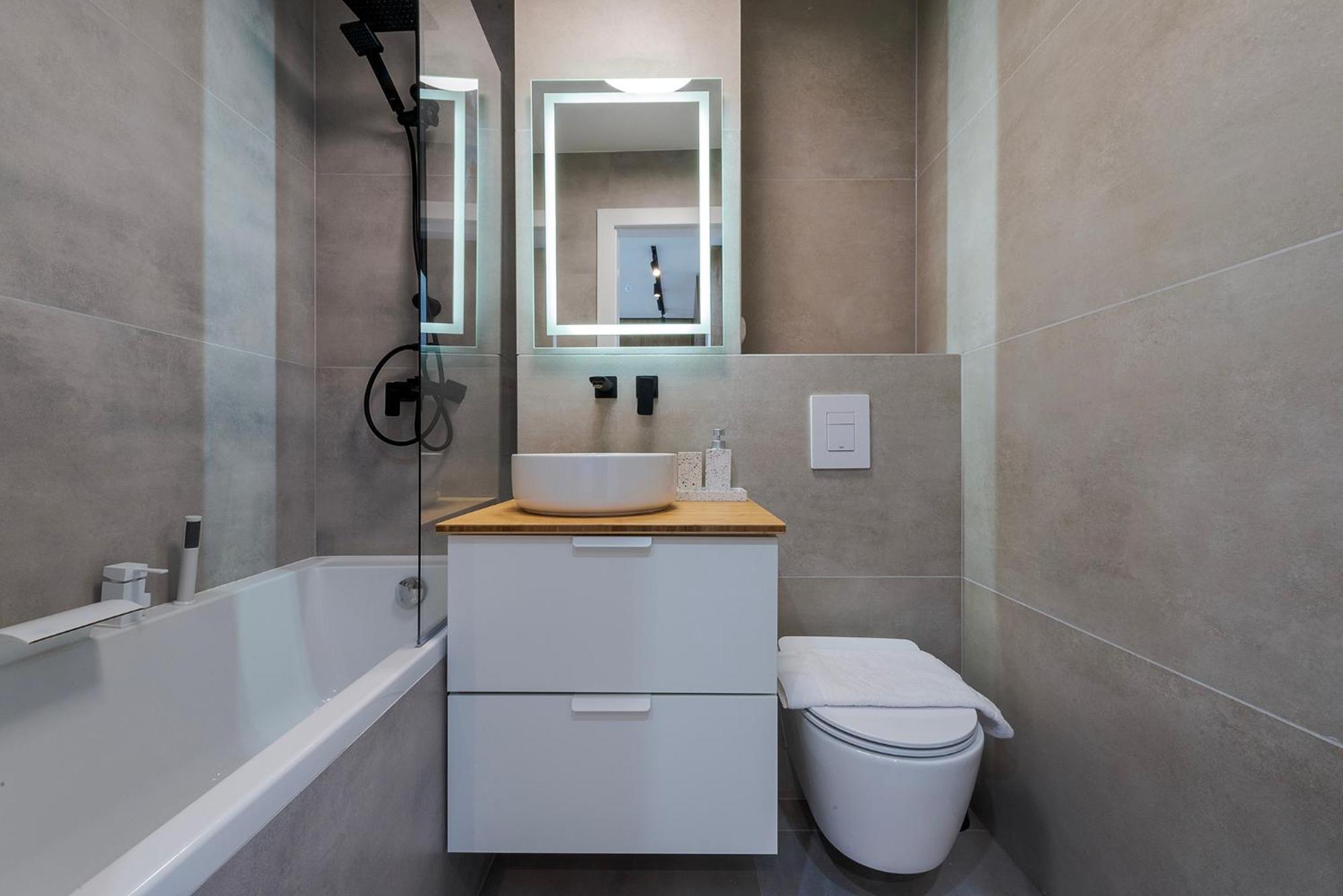 Rentplanet - Apartament Miedzynarodowa Varšava Exteriér fotografie